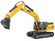 Samochody i pojazdy dla dzieci - KOPARKA METALOWA HUINA 1150 MASZYNY BUDOWLANE 1:35 ZABAWKI - miniaturka - grafika 1