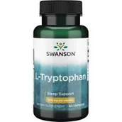 Układ nerwowy - Swanson, Usa L-Tryptophan 500 mg - suplement diety 60 kaps. - miniaturka - grafika 1
