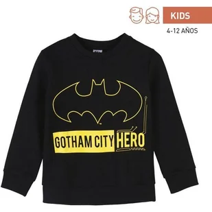 SUDADERA COTTON BRUSHED BATMAN BLACK - Figurki dla dzieci - miniaturka - grafika 1