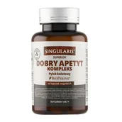 Witaminy i minerały - Singularis, Superior Dobry Apetyt Pyłek Kwiatowy, 60 Kaps. - miniaturka - grafika 1