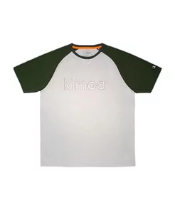 KIMOA 3D Embroidered T Shirt Ice Grey, Lifestyle Recycled Collection, Ice Grey, XS-S - Baseball, krykiet, palant - miniaturka - grafika 1