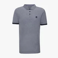 Koszulki męskie - TIMBERLAND POLO BABOOSIC BROOK OXFORD POLO - Timberland - miniaturka - grafika 1