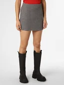 Spódnice - Noisy May - Spódnica damska NMFlanny, biały|czarny - miniaturka - grafika 1