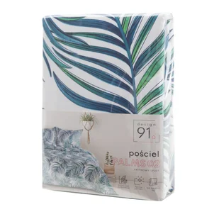 Pościel 140 x 200 2cz Design Mikrowłókno Palms 02 - Pościel - miniaturka - grafika 7