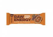 Batony proteinowe - Bombus Baton RAW ENERGY pomarańcz-ziarna kakao BEZGL. 50 g - miniaturka - grafika 1