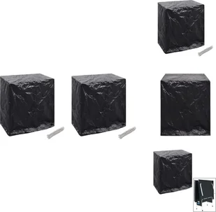vidaXL Pokrowce na meble ogrodowe i stoły do tenisa stołowego 160x55x182cm - Pokrowce ochronne na meble ogrodowe - Pokrowce na meble ogrodowe - miniaturka - grafika 1
