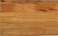 Stoły - vidaXL vidaXL Blat stołu z naturalną krawędzią, 50x40x2,5 cm, drewno mango - miniaturka - grafika 1