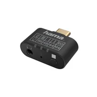 Adaptery i przejściówki - Hama Audio USB-C Jack 3,5 mm + Mikrofon | - miniaturka - grafika 1