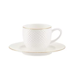 Villa Italia Filiżanka do kawy/espresso Bari Gold - Filiżanki - miniaturka - grafika 1