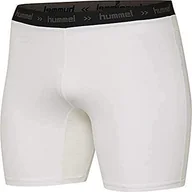 Spodenki męskie - hummel hummel Szorty męskie Hml First Performance Tight Shorts biały biały M 204504-9001 - miniaturka - grafika 1