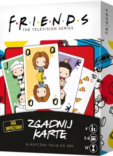 Rebel, gra towarzyska Friends: Zgadnij kartę! - Gry planszowe - miniaturka - grafika 1