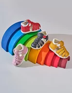 Buty dla chłopców - Geox B MACCHIA Boy Sandal, RED/White, 25 EU, Red White, 25 EU - miniaturka - grafika 1