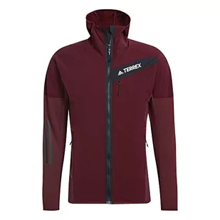 adidas Męska bluza Tr Flooce Hdj, czerwony (Rojsom), S - Bluzy męskie - miniaturka - grafika 1