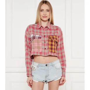 One Teaspoon Koszula Cropped Fit - Koszule damskie - miniaturka - grafika 1