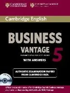 Książki do nauki języka angielskiego - Cambridge English Business 5 Vantage with answers + 2CD - Cambridge University Press - miniaturka - grafika 1