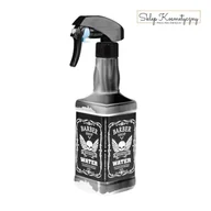 Pozostałe akcesoria fryzjerskie - Spryskiwacz fryzjerski whisky chrom A-10 500 ml - miniaturka - grafika 1