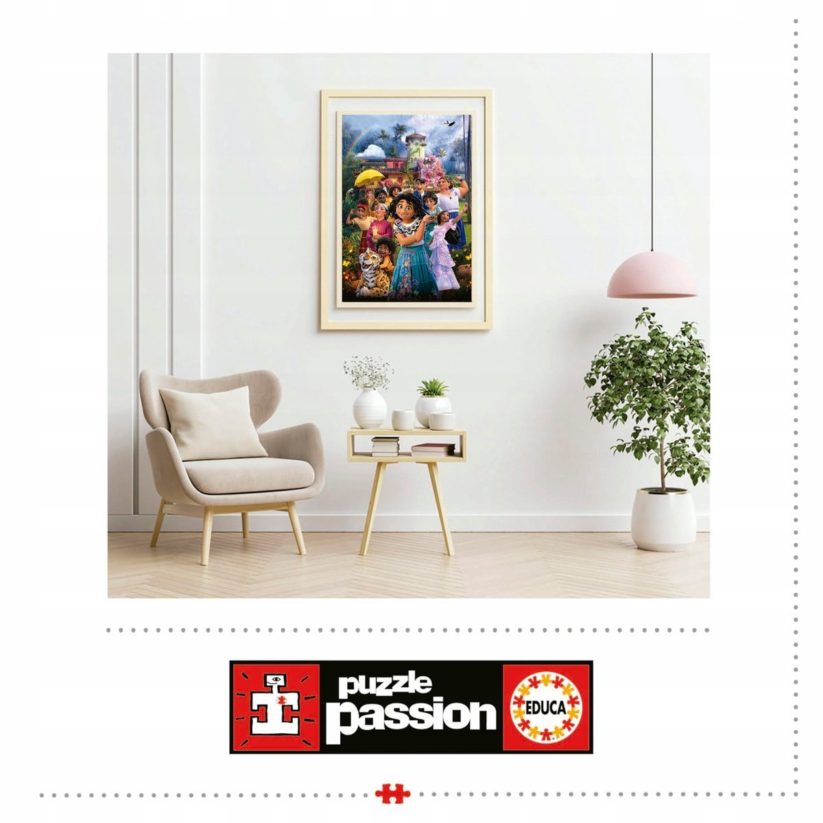 EDUCA Puzzle 500 Elementów Disney Encanto Dla Dorosłych i Dzieci 11+