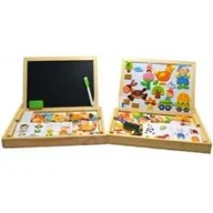 Tablice dla dzieci - Tablica magnetyczna 70 elementów Macyszyn Toys - miniaturka - grafika 1