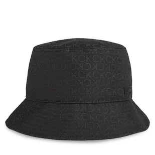 Kapelusz Calvin Klein Jacquard Monogram K50K511559 Jacquard Mono Black 0GK - Czapki męskie - miniaturka - grafika 1