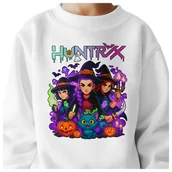 Bluzy dla dziewczynek - BLUZA DZIECIĘCA HUNTRIX HALLOWEEN 134-140 BAWEŁNIANA JAKOŚĆ - miniaturka - grafika 1