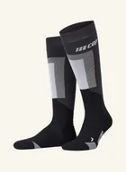 Skarpetki damskie - Cep Skarpety Narciarskie Thermo Compression - Tall schwarz - miniaturka - grafika 1