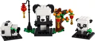 Klocki - LEGO Brickheadz Pandy Na Chiński Nowy Rok 40466 - miniaturka - grafika 1