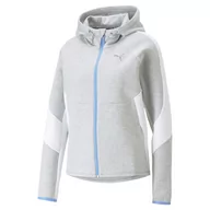 Bluzy sportowe damskie - Bluza dresowa damska Puma EVOSTRIPE - miniaturka - grafika 1