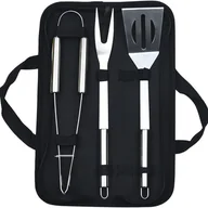 Szczypce do grilla - Szczypce do grilla, akcesoria do grilla, narzędzia do grilla ze stali nierdzewnej, przybory do grilla, 3 sztuki - miniaturka - grafika 1