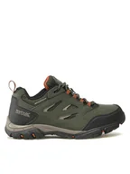 Buty trekkingowe męskie - Regatta Trekkingi Holcombe Iep Low RMF572 Zielony - miniaturka - grafika 1