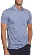 Koszulki męskie - Hackett London Męska koszulka polo Hs Cationic, Szary (srebrny szary), S - miniaturka - grafika 1
