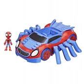 Samochody i pojazdy dla dzieci - Hasbro Marvel Spidey autko and His Amazing Friends Spider-Man F1460 - miniaturka - grafika 1