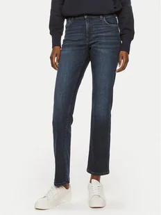 Mustang Jeansy Crosby 1013593 Granatowy Straight Fit - Spodnie damskie - miniaturka - grafika 1