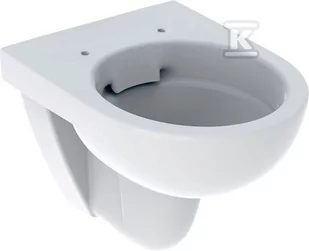 Miska wisząca WC Selnova Compact, lejowa, B35.5 cm, H34 cm, T48 cm, krótka, Rimfree - Miski WC - miniaturka - grafika 1