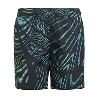 Kąpielówki dla chłopców - adidas HC9638 SOULEAF SHO Y Swimsuit Boy's Black/Mint Rush 3-4A - grafika 1