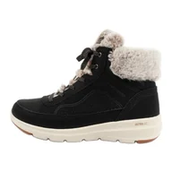 Botki damskie - Buty Skechers 144199/BLK czarne - miniaturka - grafika 1