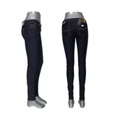 Spodnie damskie - Damskie jeansy Replay Luz -Skinny- granatowe rurki niski stan oryg. W26/L32 - miniaturka - grafika 1