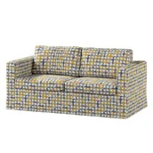 Pokrowce na meble - Pokrowiec na sofę Karlstad 2-osobową nierozkładaną długi - miniaturka - grafika 1