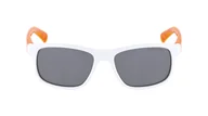 Okulary przeciwsłoneczne - Okulary NIKE CHAMEV0815106. Okulary przeciwsłoneczne, Kolor biały pomarańczowy. Dziecko. - Nike - miniaturka - grafika 1