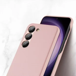 Dux Ducis Grit etui Samsung Galaxy S23+ elegancki pokrowiec ze sztucznej skóry MagSafe różowe - Etui i futerały do telefonów - miniaturka - grafika 6