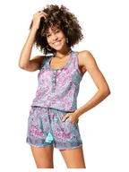 Kombinezony - Ipanima Kombinezon w kolorze turkusowo-jasnoróżowym - miniaturka - grafika 1