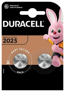 Duracell 2X CR2025 BLISTER DU124 - Baterie i akcesoria - miniaturka - grafika 2