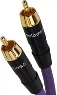 Kable - Melodika Kabel koaksjalny 1xRCA - 1.5m, Purple Rain, (MDCX15) - miniaturka - grafika 1