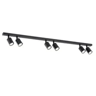 Lampy sufitowe - Flash lampa sufitowa (spot) 6xGU10 czarna 1312/6 - miniaturka - grafika 1