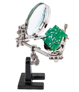 Uchwyt do prac precyzyjnych typu trzecia ręka z lupą GEKO - Pozostałe akcesoria sieciowe - miniaturka - grafika 6