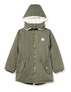 Blue Seven Dziewczęca parka Leo Cats ze zdejmowanym kapturem kurtka, herbata orig, 24 Miesiące - Kurtki i płaszcze dla dziewczynek - miniaturka - grafika 1