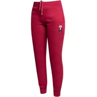 Spodnie damskie - Tommy Hilfiger Damskie Spodnie Dresowe Tapered Monogram Emb Wino Ww0Ww37435 Xjs M - miniaturka - grafika 1