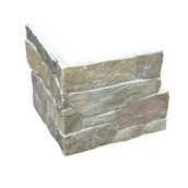 Płytki klinkierowe - Narożnik elewacyjny dekoracyjny betonowy Castello Sabbia 0.88 mb - miniaturka - grafika 1