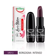 Szminki - EQUILIBRA Loves Nature pomadka do ust 012 Intense Burgundy 4ml - miniaturka - grafika 1