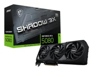 Karty graficzne - MSI GEFORCE RTX 5080 16G SHADOW 3X OC 16 GB GDDR7 - miniaturka - grafika 1