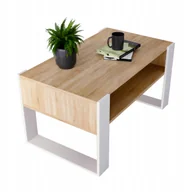 Ławy i stoliki kawowe - Stolik kawowy Karo ława loft retro Bardolino stół - miniaturka - grafika 1